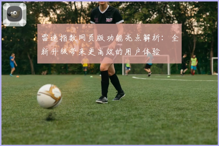 雷速指数网页版功能亮点解析：全新升级带来更高效的用户体验