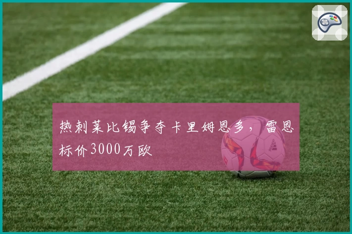 热刺莱比锡争夺卡里姆恩多，雷恩标价3000万欧